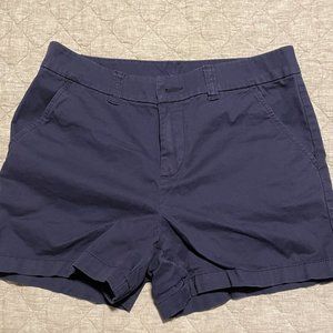 Maison Jules everyday Navy high rise shorts, size 6